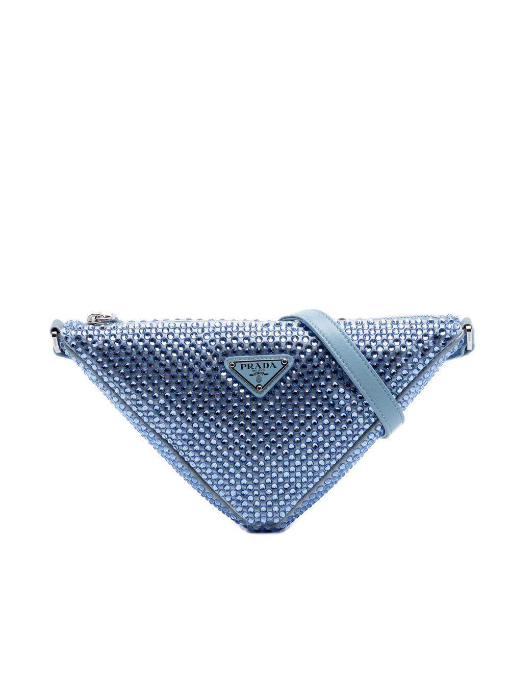 Prada Satin Crystal Embellished #282735P12B